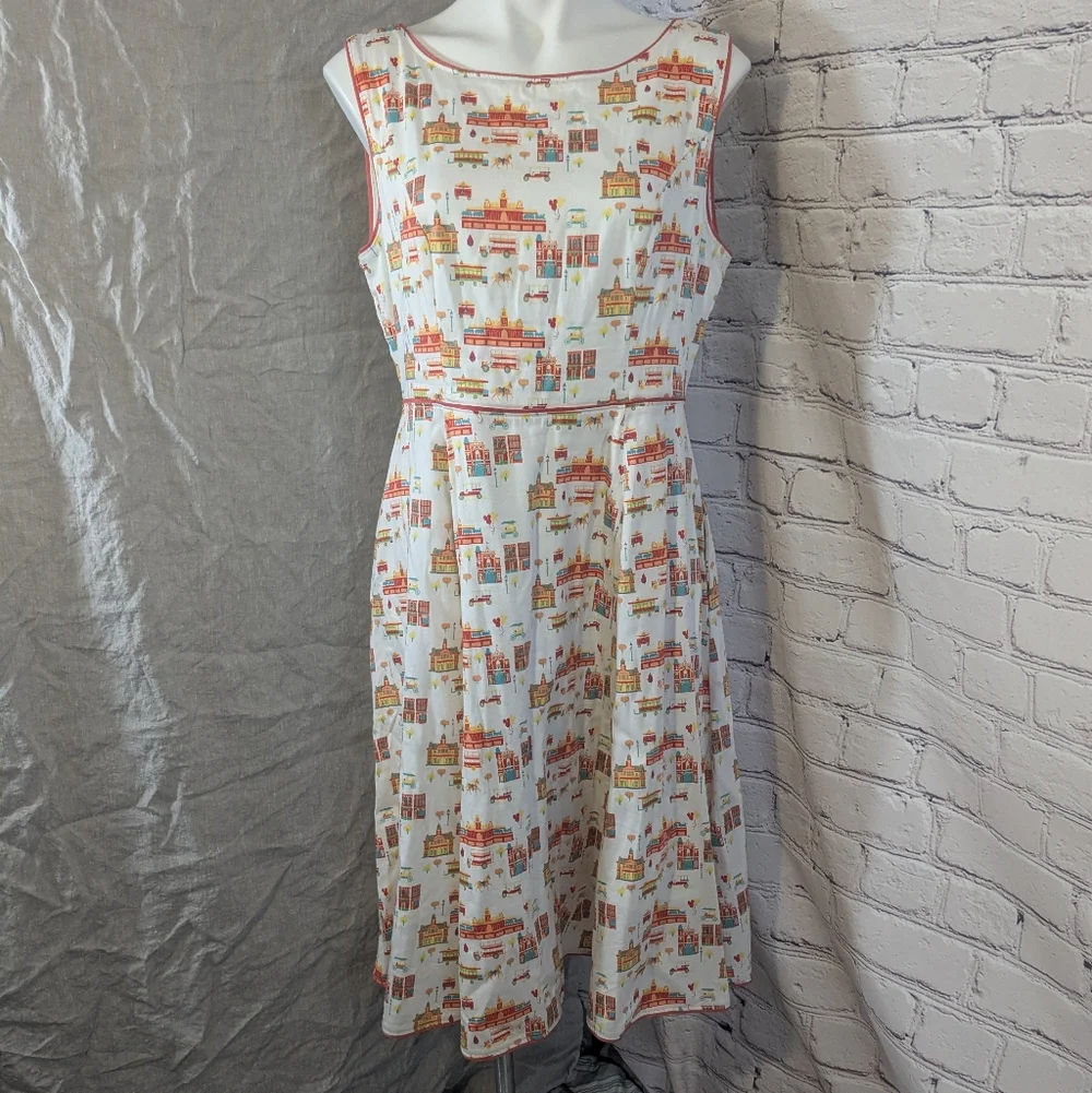 Disney Main Street USA Midi Dress - Picture 2 of 8